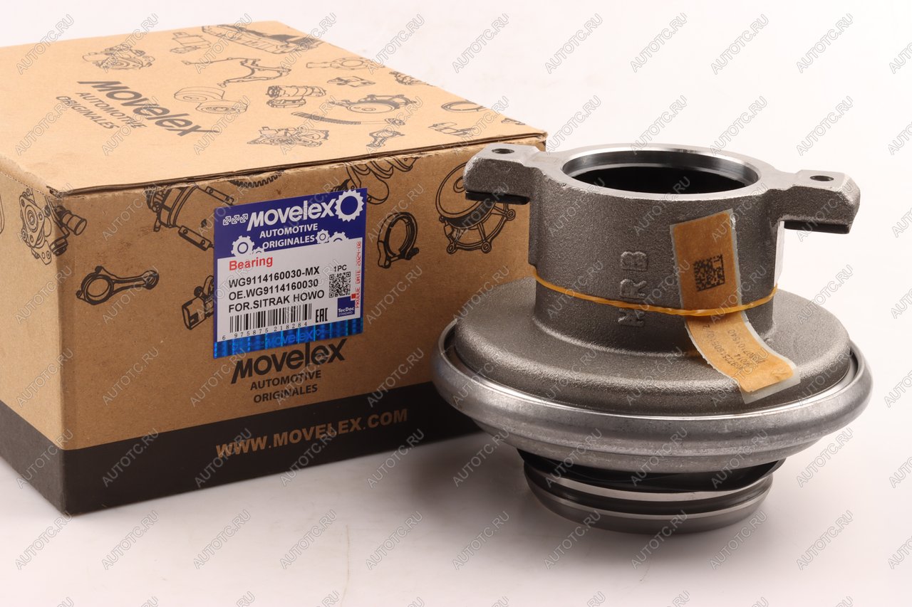 3 299 р. Подшипник выжимной SHAANXI SITRAK HOWO d=420мм MOVELEX MOVELEX wg9114160030-mx MOVELEX wg9114160030-mx  с доставкой в г. Кемерово