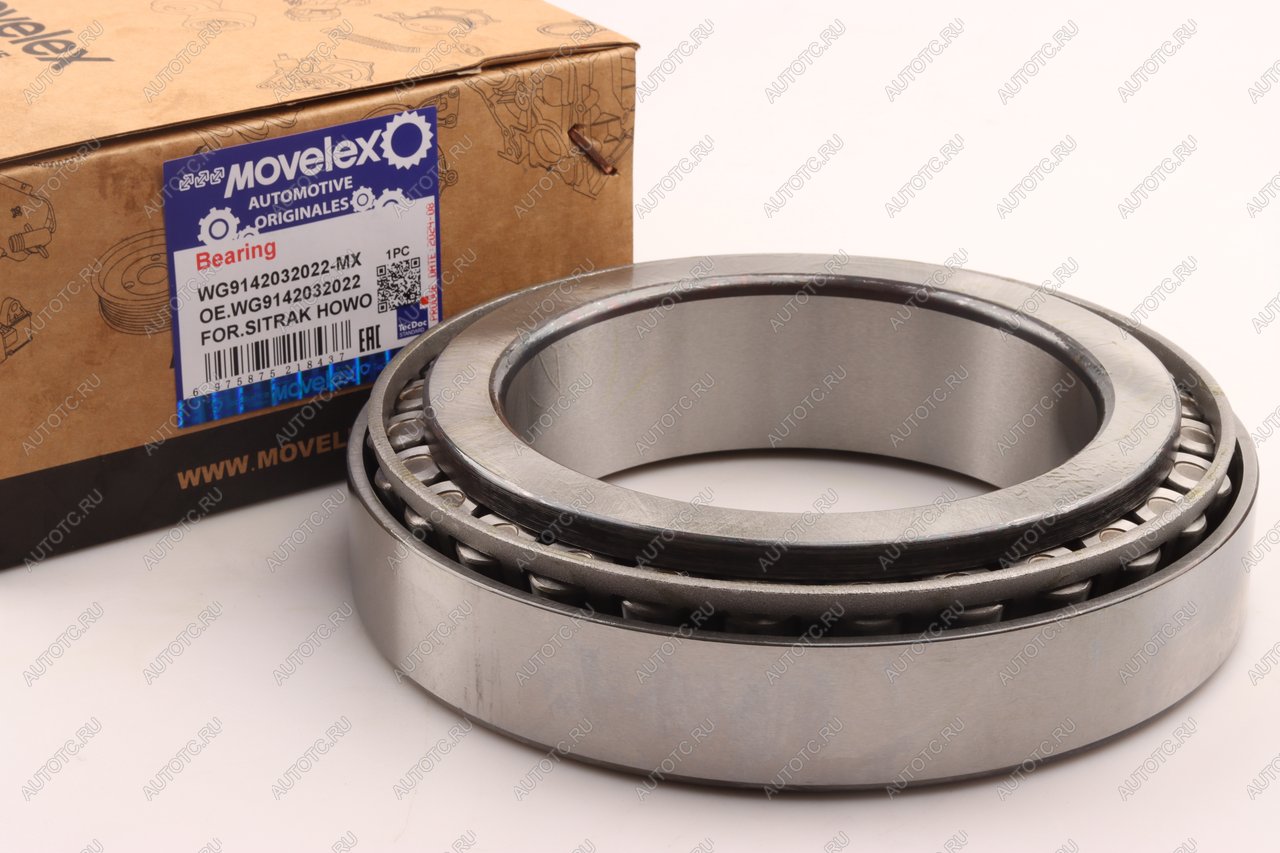 2 769 р. Подшипник ступицы SITRAK HOWO передней (110x170x38) MOVELEX MOVELEX wg9142032022-mx MOVELEX wg9142032022-mx  с доставкой в г. Кемерово
