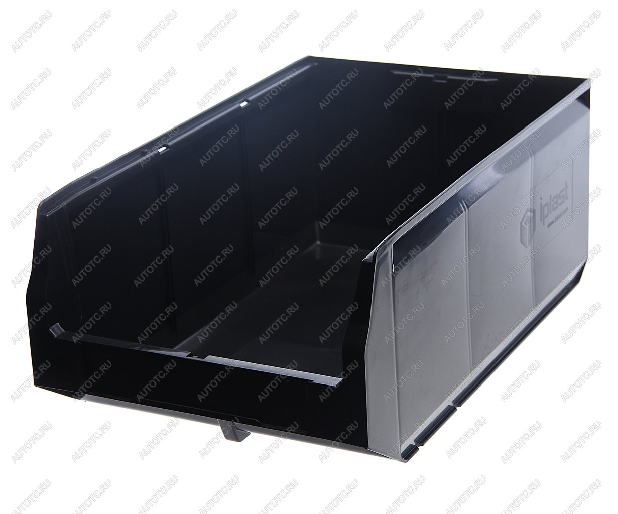 629 р. Лоток складской 500х300х200мм черный IPLAST IPLAST ip-565616 IPLAST ip-565616  с доставкой в г. Кемерово