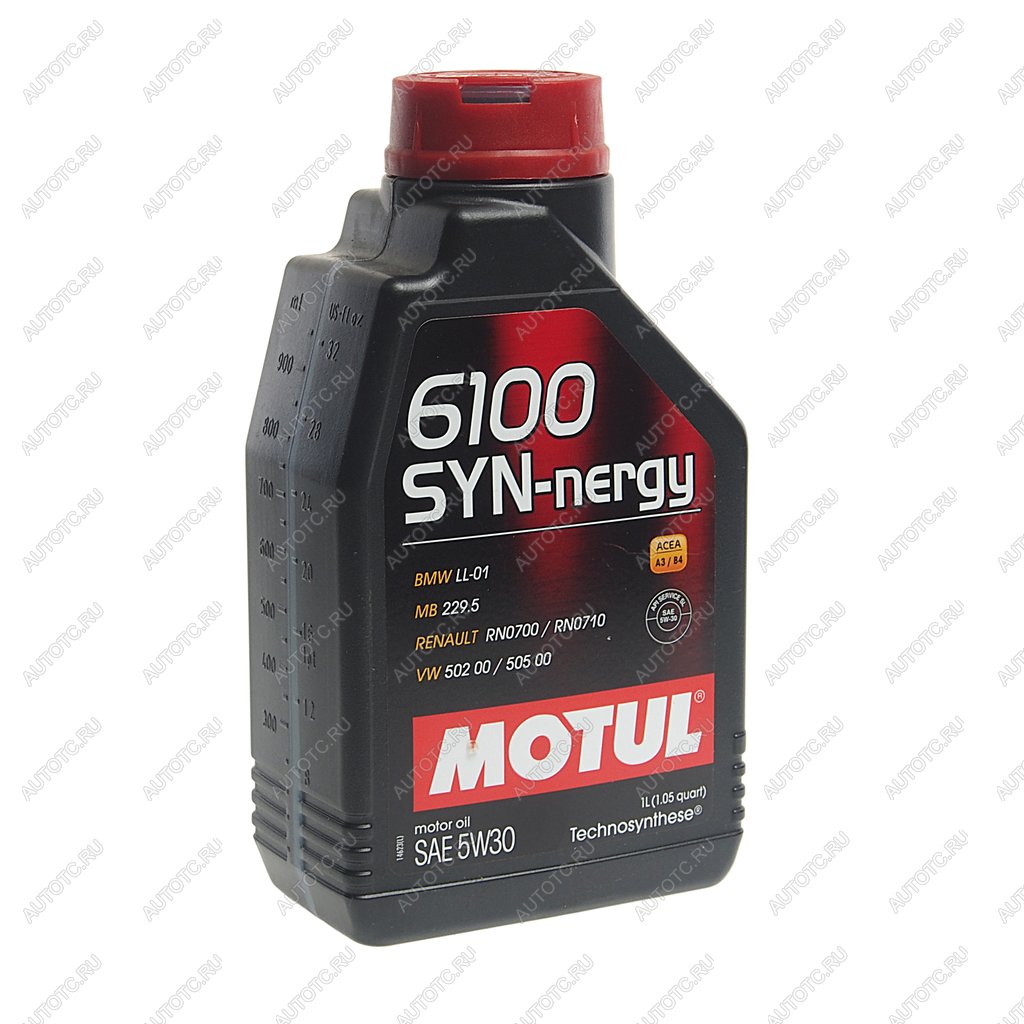 1 099 р. Масло моторное 6100 SYN-NERGIE 5W30 п/синт.1л MOTUL MOTUL 107970 MOTUL 107970  с доставкой в г. Кемерово