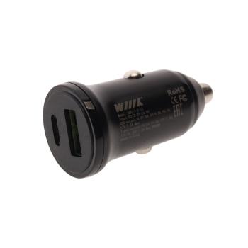 829 р. Устройство зарядное в прикуриватель 1USB + 1 Type C 12V WIIIX WIIIX ucc-7-2-11 WIIIX ucc-7-2-11  с доставкой в г. Кемерово. Увеличить фотографию 1