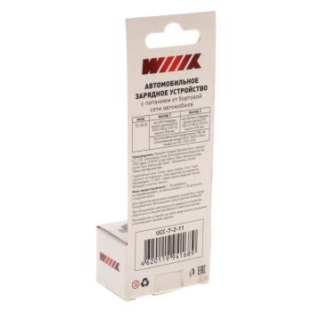 829 р. Устройство зарядное в прикуриватель 1USB + 1 Type C 12V WIIIX WIIIX ucc-7-2-11 WIIIX ucc-7-2-11  с доставкой в г. Кемерово. Увеличить фотографию 4