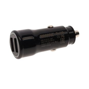 299 р. Устройство зарядное в прикуриватель 2USB 12V WIIIX WIIIX ucc-5-2-01-ant WIIIX ucc-5-2-01-ant  с доставкой в г. Кемерово. Увеличить фотографию 2