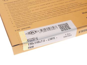 2 099 р. Сальник КАМАЗ системы подкачки колес 120х140х7.5 SKT SKT 412297-v-a SKT 412297-v-a  с доставкой в г. Кемерово. Увеличить фотографию 4