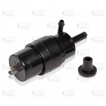 230 р. Насос омывателя КАМАЗ,МАЗ,КРАЗ 24V (черный) STARTVOLT STARTVOLT swp0740 STARTVOLT swp0740  с доставкой в г. Кемерово. Увеличить фотографию 1