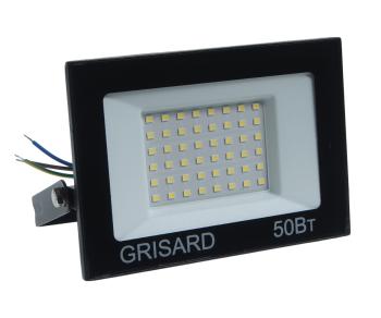 459 р. Светильник светодиодный 220V 50W 6500K черный GRISARD ELECTRIC GRISARD ELECTRIC gre-004-0002 GRISARD ELECTRIC gre-004-0002  с доставкой в г. Кемерово. Увеличить фотографию 1