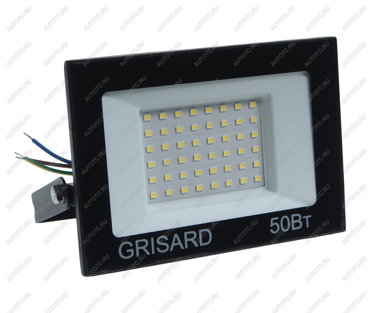 459 р. Светильник светодиодный 220V 50W 6500K черный GRISARD ELECTRIC GRISARD ELECTRIC gre-004-0002 GRISARD ELECTRIC gre-004-0002  с доставкой в г. Кемерово