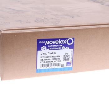 14 249 р. Диск сцепления SITRAK HOWO SITRAK (430х52.5мм) MOVELEX MOVELEX wg9921160800-mx MOVELEX wg9921160800-mx  с доставкой в г. Кемерово. Увеличить фотографию 6