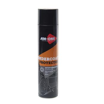 459 р. Антигравий черный аэрозоль 650мл Undercoat Protector AIM-ONE AIM-ONE un-650 AIM-ONE un-650  с доставкой в г. Кемерово. Увеличить фотографию 1