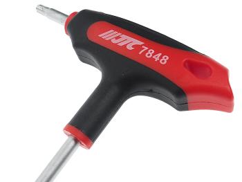 639 р. Ключ TORX Т-образный T27H с отверстием JTC JTC TOOLS CO., LTD jtc-784827 JTC TOOLS CO., LTD jtc-784827  с доставкой в г. Кемерово. Увеличить фотографию 4