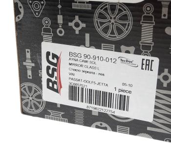 1 299 р. Элемент зеркальный VW Golf (09-13),Jetta (05-11),Passat (09-11) левый BSG BSG bsg90910012 BSG bsg90910012  с доставкой в г. Кемерово. Увеличить фотографию 4