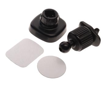 399 р. Держатель телефона на дефлектор магнитный BOROFONE BOROFONE bh96 black gray BOROFONE bh96 black gray  с доставкой в г. Кемерово. Увеличить фотографию 2