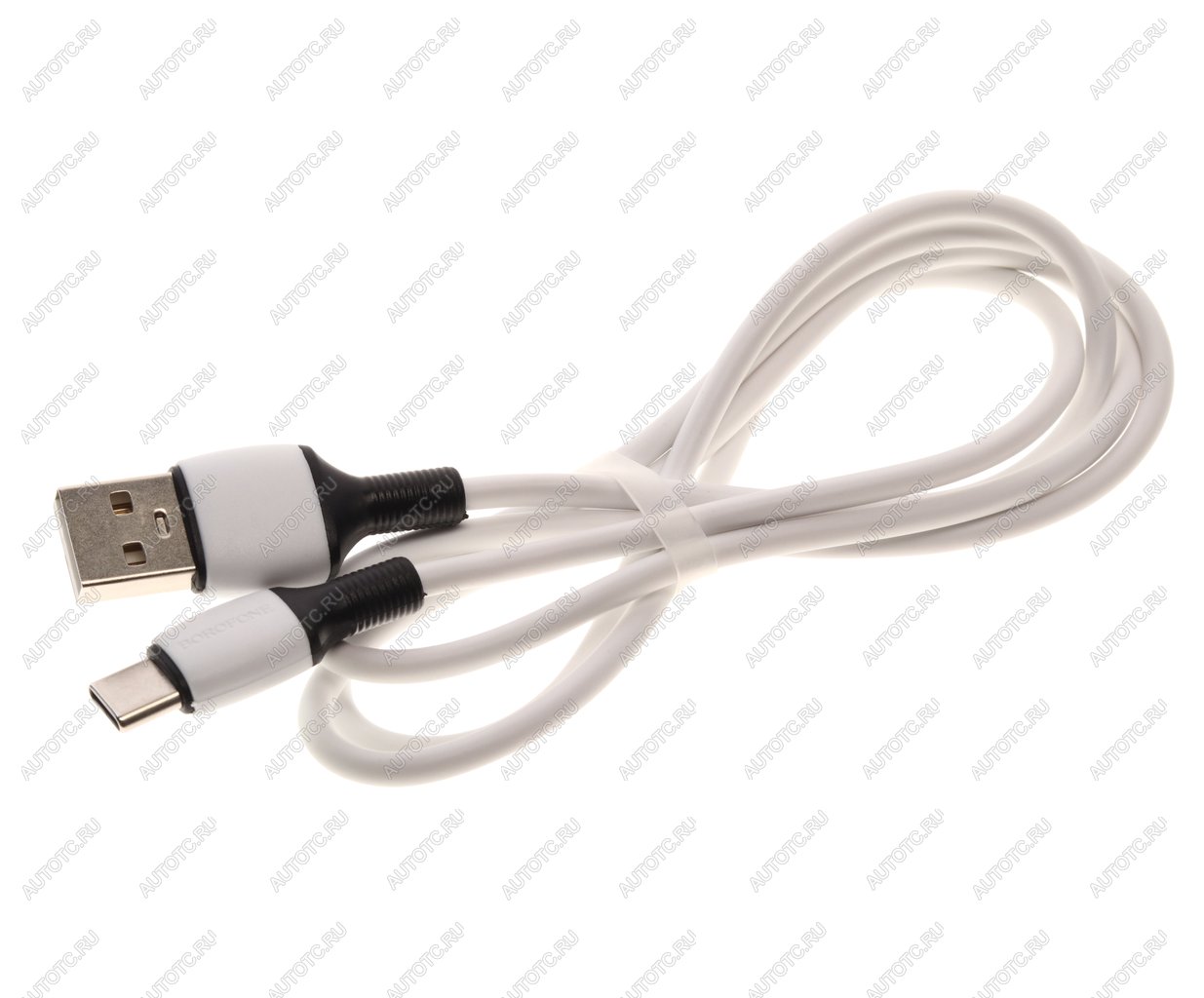 96 р. Кабель USB Type C 1м BOROFONE BOROFONE bx84 белый BOROFONE bx84 белый  с доставкой в г. Кемерово