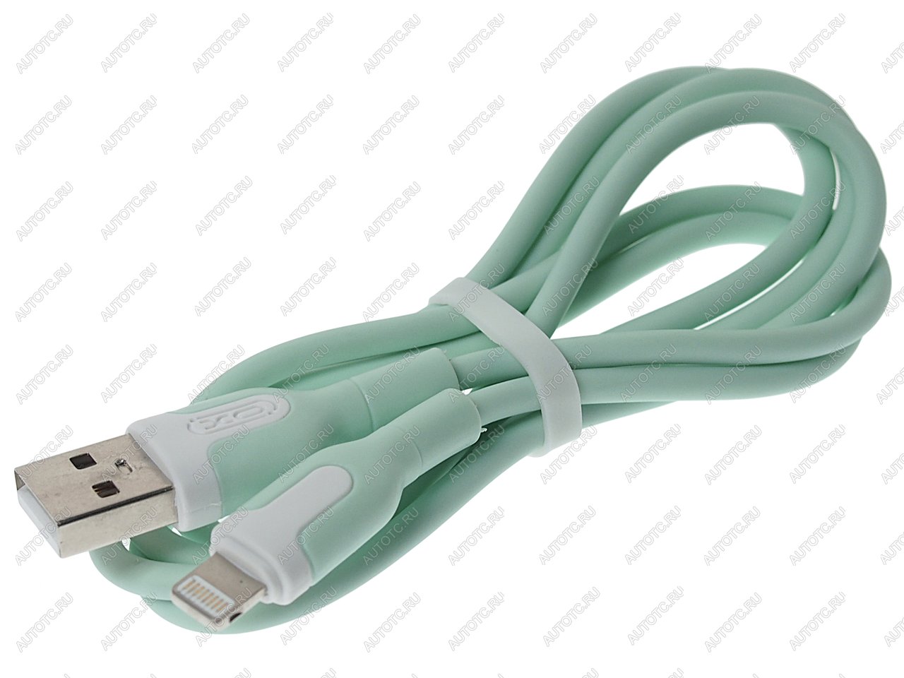 116 р. Кабель USB Type C 1м зеленый XO XO nb212 green  с доставкой в г. Кемерово