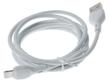 198 р. Кабель micro USB 2м белый XO XO nb200 white  с доставкой в г. Кемерово. Увеличить фотографию 1
