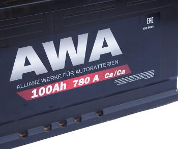 12 599 р. Аккумулятор AWA PRO 100Ач AWA 6ст100(1)  с доставкой в г. Кемерово. Увеличить фотографию 3