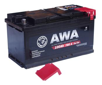 12 599 р. Аккумулятор AWA PRO 100Ач AWA 6ст100(1)  с доставкой в г. Кемерово. Увеличить фотографию 2