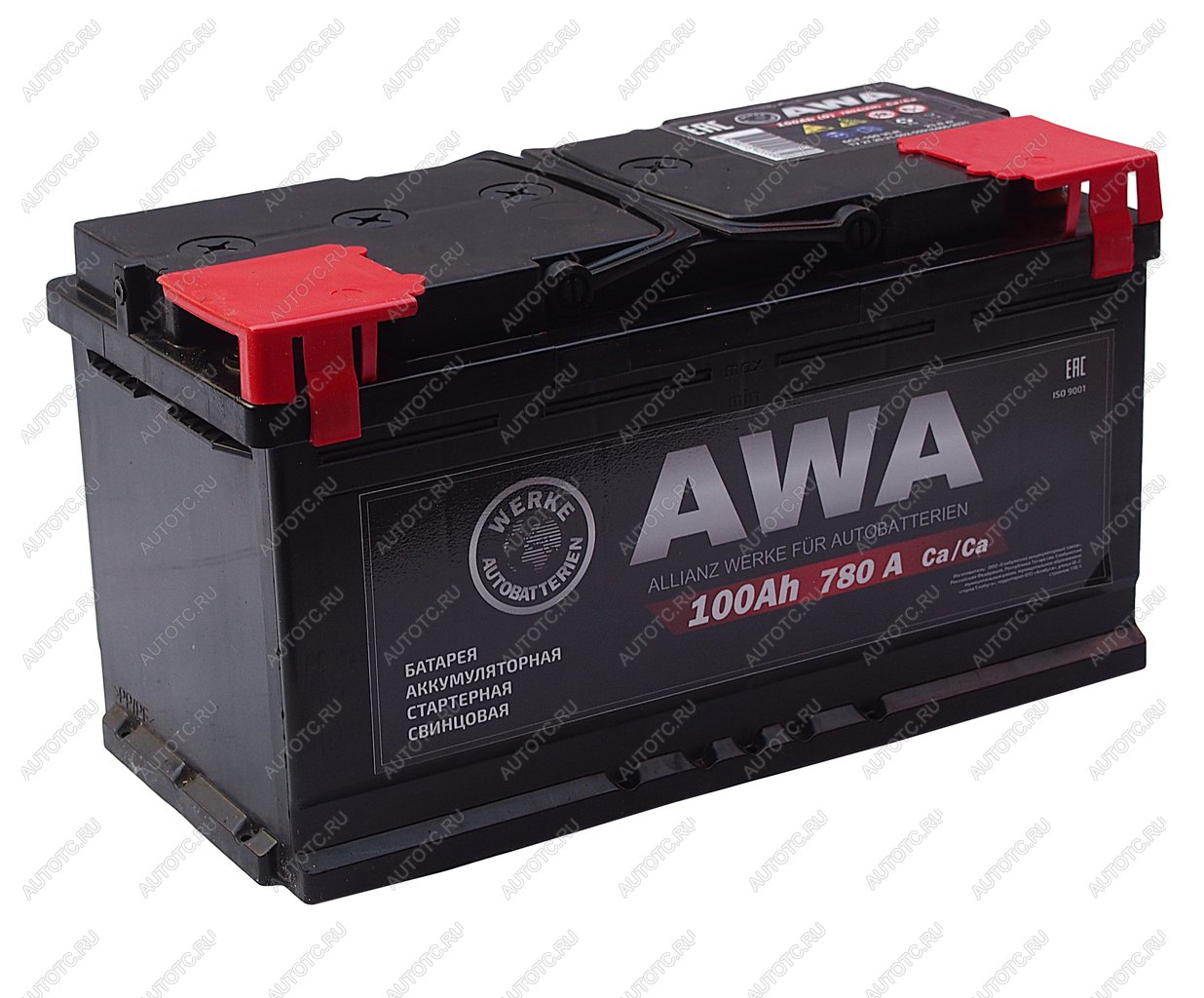 14 249 р. Аккумулятор AWA PRO 100Ач обратная полярность AWA 6ст100(0)  с доставкой в г. Кемерово