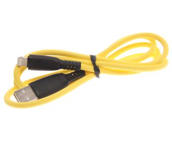 228 р. Кабель iPhone (5-) 1м XO XO nb245 yellow  с доставкой в г. Кемерово. Увеличить фотографию 1