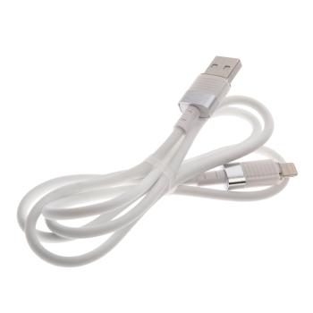 379 р. Кабель USB Type C 1м белый XO XO nb282 white  с доставкой в г. Кемерово. Увеличить фотографию 2