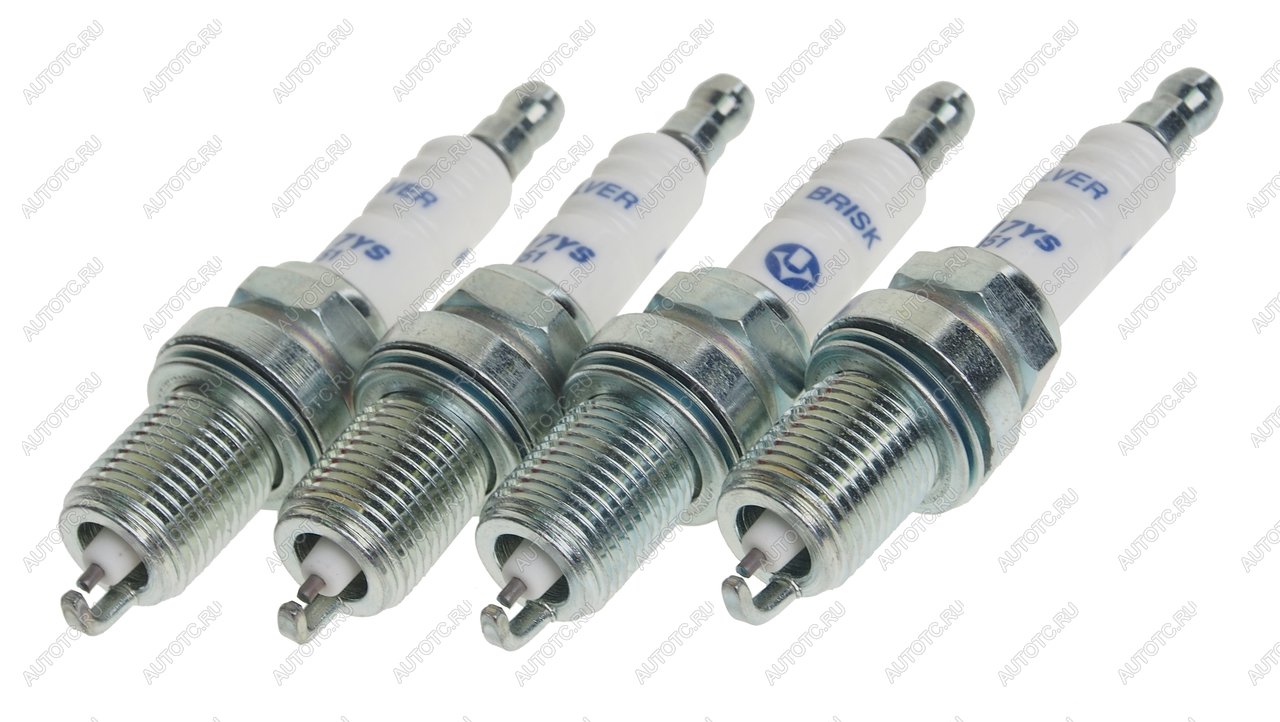 298 р. Свеча зажигания ЗМЗ-405,409 ЕВРО-3 (газ. оборудование) BRISK BRISK dr17ys  с доставкой в г. Кемерово