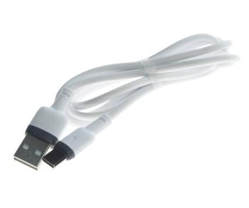 276 р. Кабель USB Type C 1м XO XO nb208 white  с доставкой в г. Кемерово. Увеличить фотографию 1