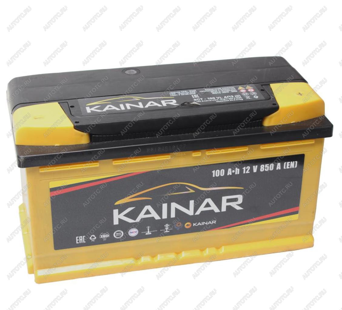 11 999 р. Аккумулятор KAINAR 100Ач обратная полярность KAINAR 6ст100(0)  с доставкой в г. Кемерово