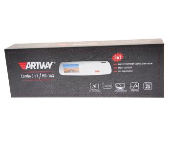 14 799 р. Видеорегистратор с радар-детектором в зеркале GPS ARTWAY ARTWAY md-163  с доставкой в г. Кемерово. Увеличить фотографию 5
