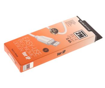 135 р. Кабель USB Type C 1м BOROFONE BOROFONE bx14 белый  с доставкой в г. Кемерово. Увеличить фотографию 3