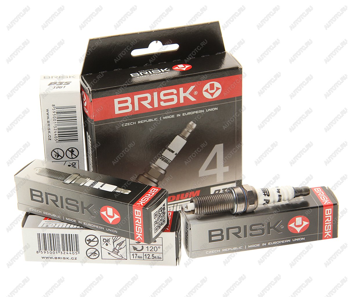989 р. Свеча зажигания ГАЗель Next дв.А-274 BRISK QR15LIR-1 IRIDIUM Premium BRISK qr15lir-1  с доставкой в г. Кемерово