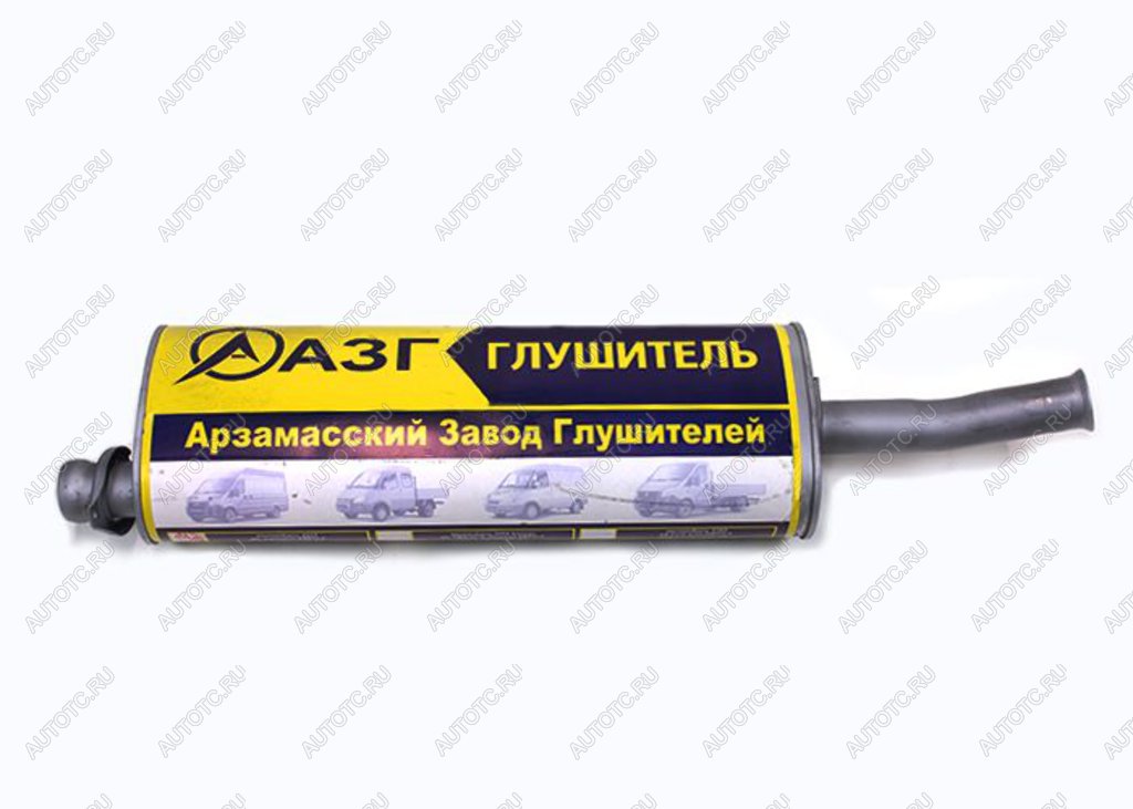 5 399 р. Глушитель ГАЗ-2217,27527 дв.Крайслер,УМЗ-4216 ЕВРО-3 АЗГ АЗГ 27527-1201008  с доставкой в г. Кемерово