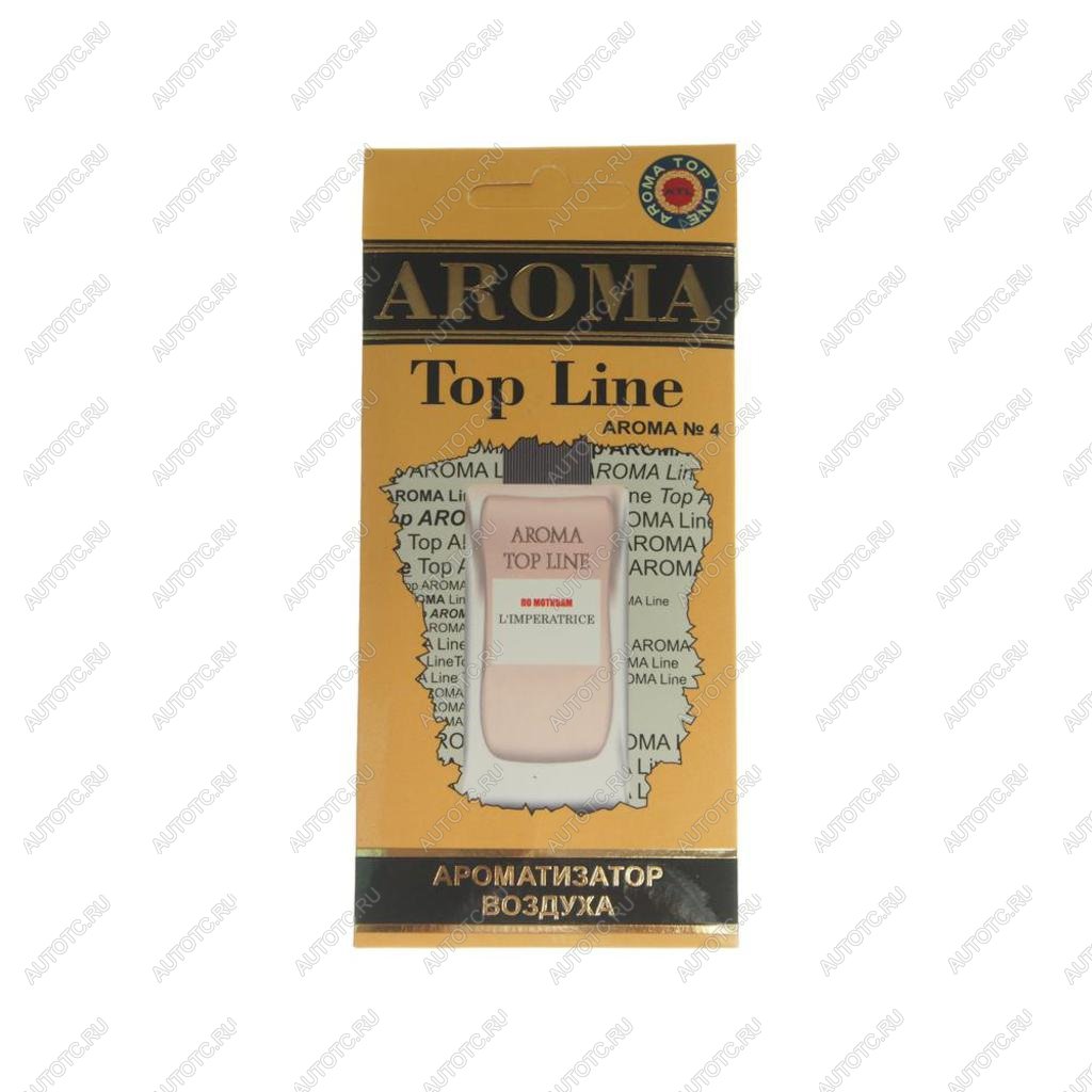 209 р. Ароматизатор подвесной пластина (№4 D&G 3 Limperatrice) TOP LINE TOP LINE №4 d&g 3 limperatrice  с доставкой в г. Кемерово