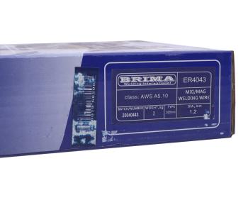 2 579 р. Проволока сварочная d=0.8мм 2.0кг BRIMA BRIMA er-4043  с доставкой в г. Кемерово. Увеличить фотографию 5