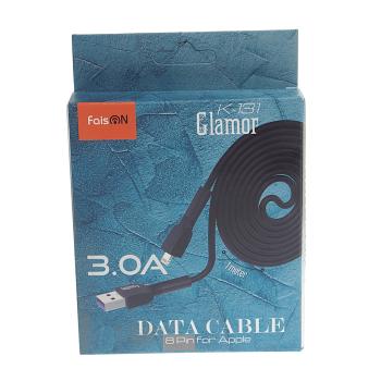 113 р. Кабель micro USB 1м FAISON FAISON k-131 glamor black  с доставкой в г. Кемерово. Увеличить фотографию 2