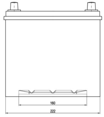 13 349 р. Аккумулятор VOLTHOR Ultra 65Ач обратная полярность VOLTHOR 6ст65(0) 56568 d23  с доставкой в г. Кемерово. Увеличить фотографию 2