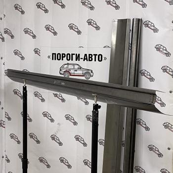 Правый ремонтный порог ПОРОГИ-АВТО Honda Accord 5 CD седан рестайлинг (1995-1997) (холоднокатаная сталь 1 мм)