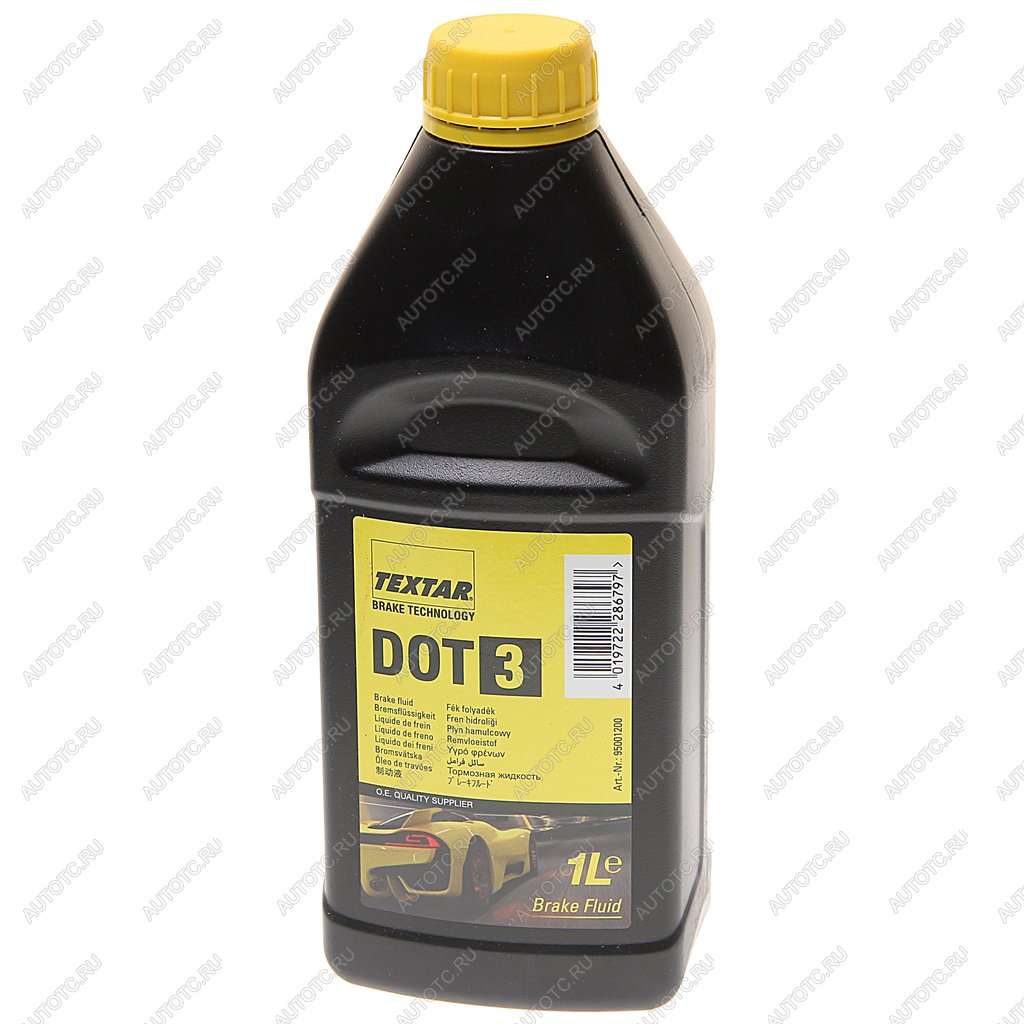 959 р. Жидкость тормозная DOT-3 1л TEXTAR TEXTAR 95001200  с доставкой в г. Кемерово