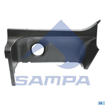 799 р. Подножка SCANIA 6,R series верхняя левая SAMPA SAMPA 18400368n  с доставкой в г. Кемерово. Увеличить фотографию 1