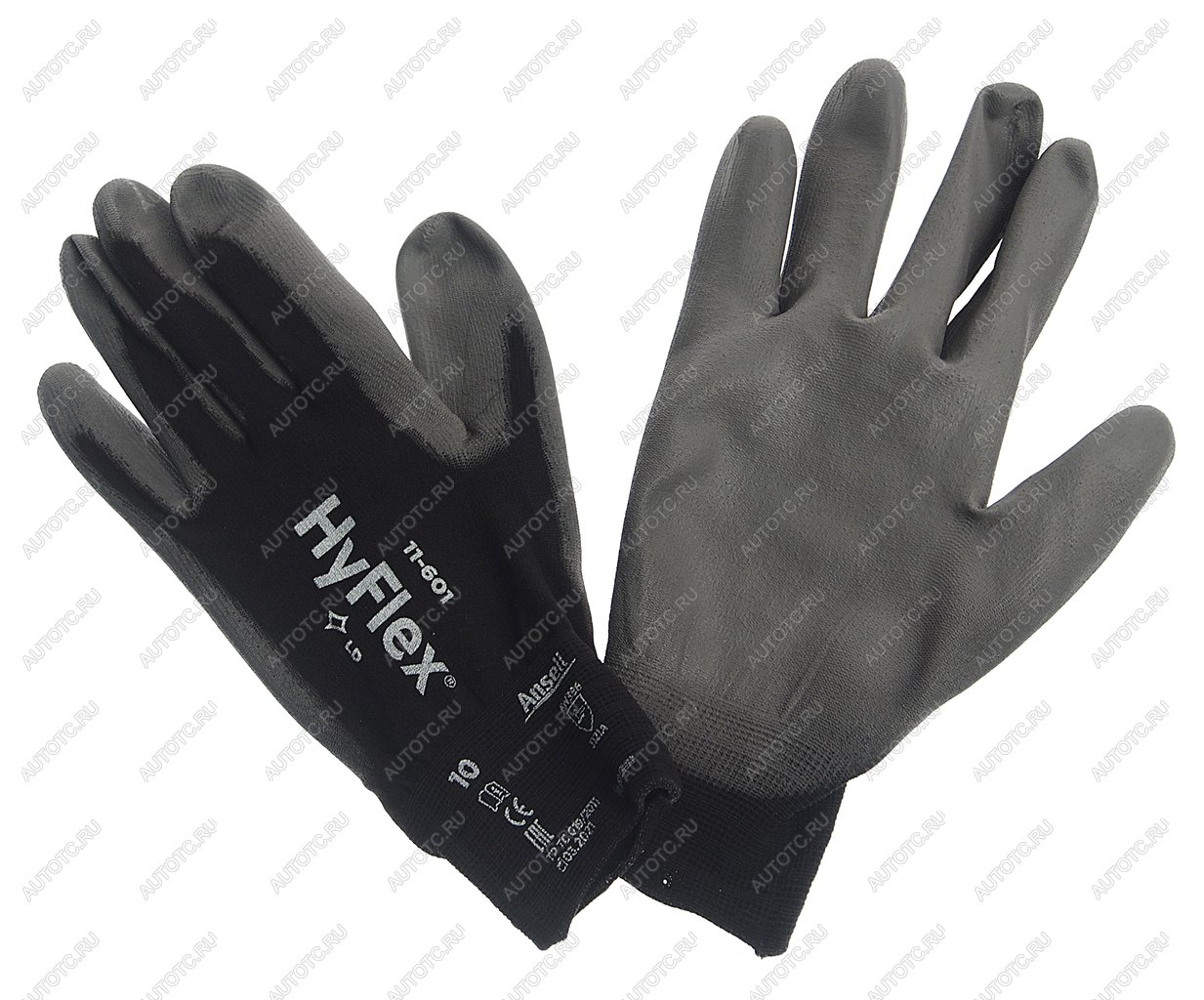 349 р. Перчатки нейлоновые с полиуретаном р.10 HyFlex ANSELL ANSELL 11-601-10  с доставкой в г. Кемерово