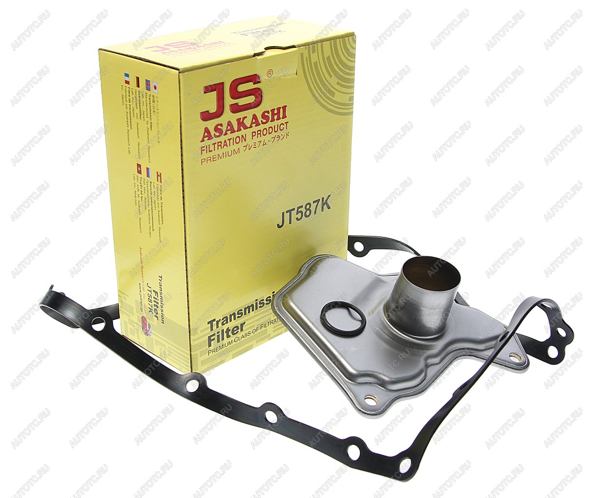 4 999 р. Фильтр масляный АКПП NISSAN Juke (11-) (с прокладкой) JS ASAKASHI JS ASAKASHI jt587k  с доставкой в г. Кемерово