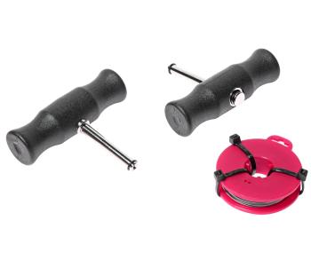3 579 р. Струна для срезания уплотнителей 0.75 L=1.8м с держателями JTC JTC TOOLS CO., LTD jtc-2522  с доставкой в г. Кемерово. Увеличить фотографию 1