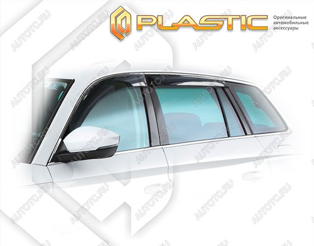 2 199 р. Ветровики дверейClassic полупрозрачныйSkodaKodiaq NS7Chrome molding=120,  2010030312781  с доставкой в г. Кемерово