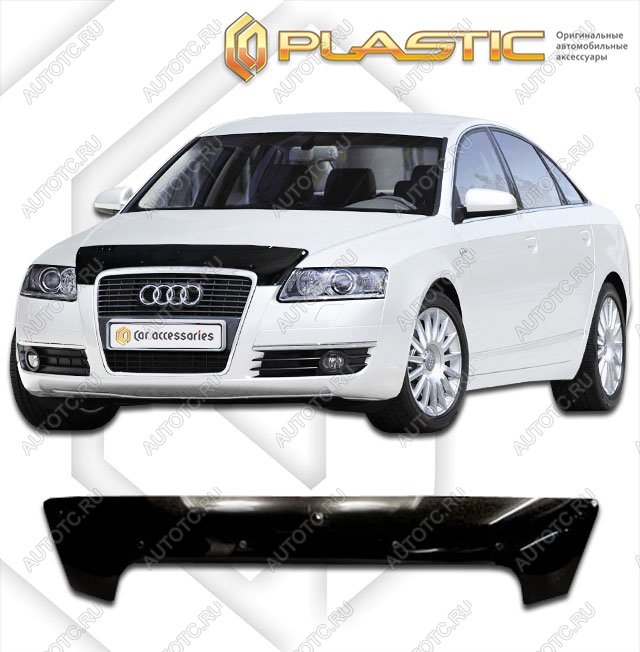 1 999 р. Дефлектор капотаClassic черныйAudiA6 2005-2011  2010010103484  с доставкой в г. Кемерово