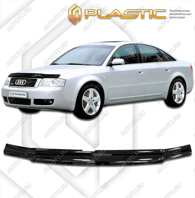 1 999 р. Дефлектор капотаClassic черныйAudiA6 седан2001-2005С5  2010010110031  с доставкой в г. Кемерово