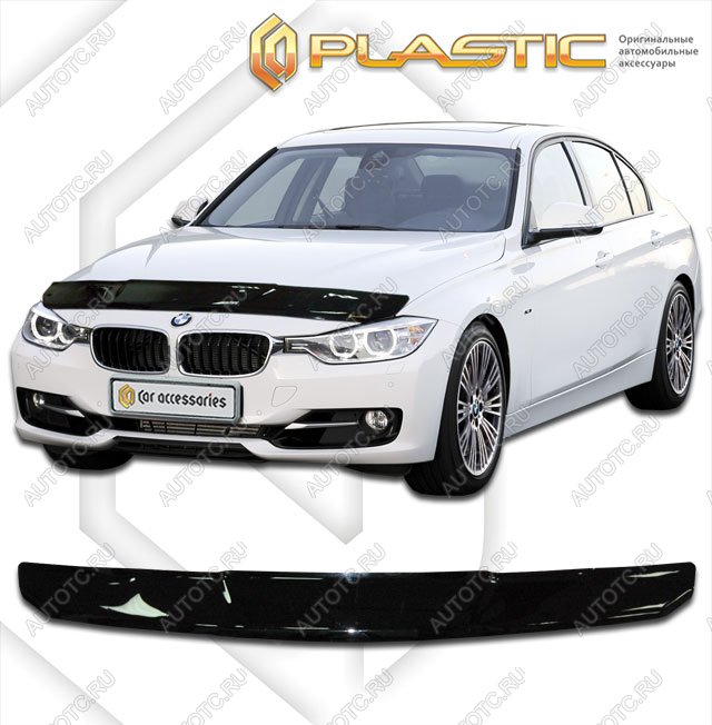 2 099 р. Дефлектор капотаClassic черныйBMW3 Series 2011 - 2018F30  2010010110376  с доставкой в г. Кемерово