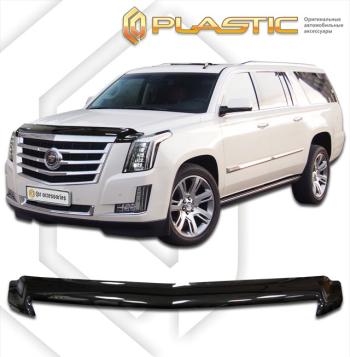 2 299 р. Дефлектор капотаClassic черныйCadillacEscalade ESV2014–2021   2010010111113  с доставкой в г. Кемерово. Увеличить фотографию 1