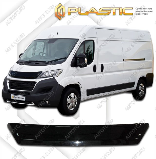 1 999 р. Дефлектор капотаClassic черныйFiatDucato 2014–н.в.  2010010110406  с доставкой в г. Кемерово