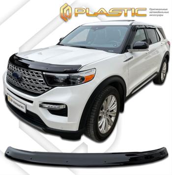 2 079 р. Дефлектор капотаClassic черныйFordExplorer VI поколение, джипsuv 5 дв., рынок США 2019 - н.в.U625  2010010118143  с доставкой в г. Кемерово. Увеличить фотографию 1