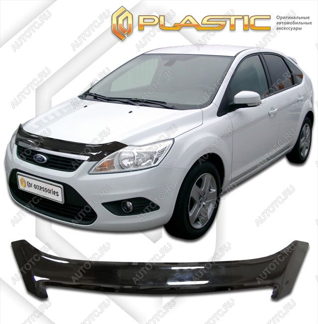 2 099 р. Дефлектор капотаClassic черныйFordFocus 2 седан2008-2011  2010010102722  с доставкой в г. Кемерово