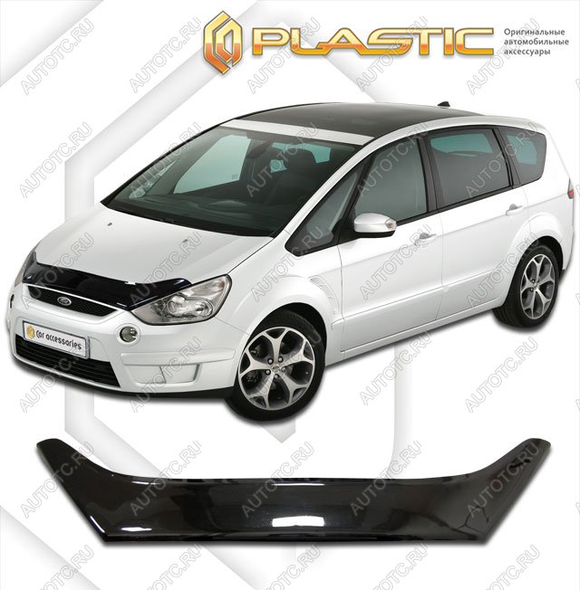 2 079 р. Дефлектор капотаClassic черныйFordGalaxy 2006-2010  2010010104368  с доставкой в г. Кемерово
